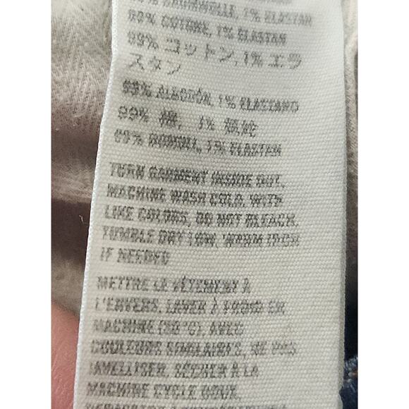 Abercrombie & Fitch Jeans Perfect Stretch Women's 6R Emma Straight Low-Rise - Picture 7 of 7